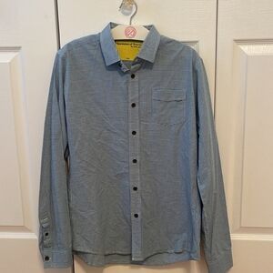 Descendent of Thieves Blue Plaid Button Down